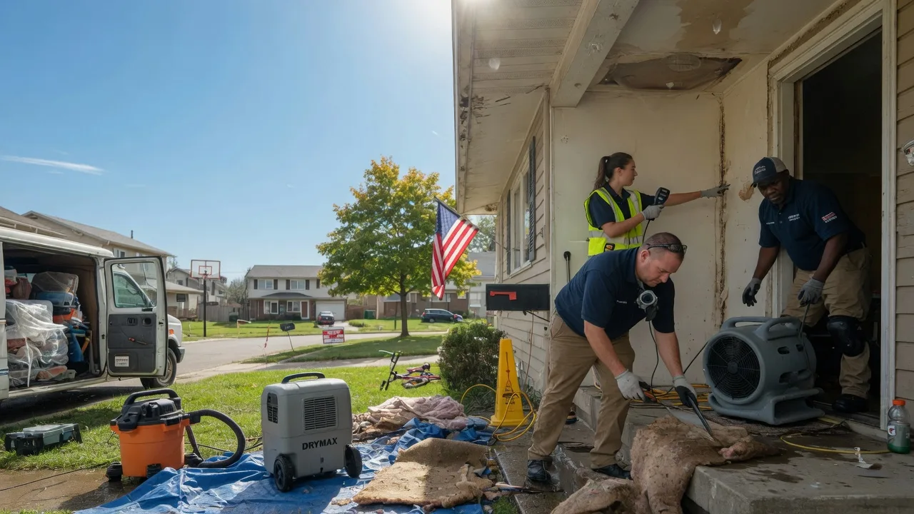Water Damage Restoration in Hamilton, IL near me